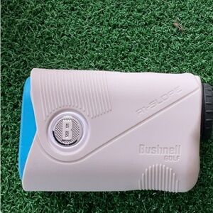 Bushnell Golf White and Blue Rangefinder - Ai Slope